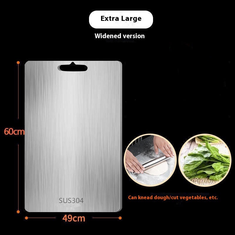 Food-Grade Metal Cutting Board – Easy to Clean, Odor-Free, Long-Lasting