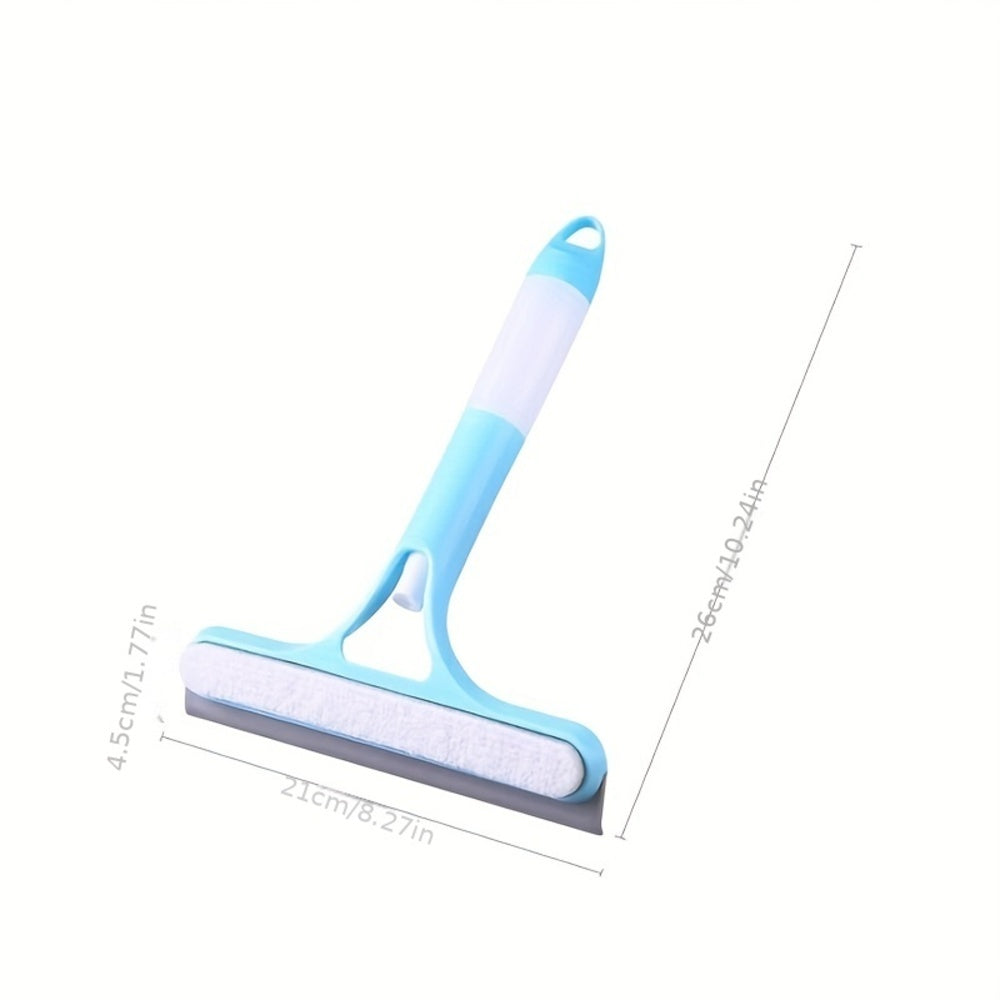 3-in-1 Window Cleaner – Spray, Cloth & Squeegee in One