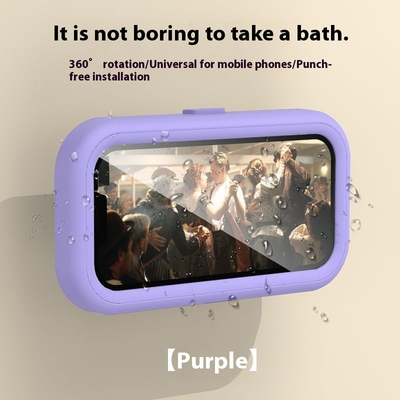 Waterproof Shower Phone Case – Wall Mountable & Touchscreen Friendly