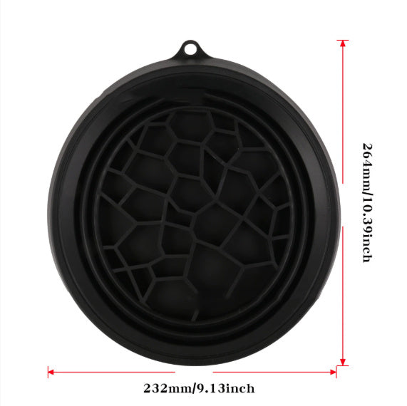Foldable Silicone Ice Facial Basin – Compact Design for Cold Therapy & Skin Care