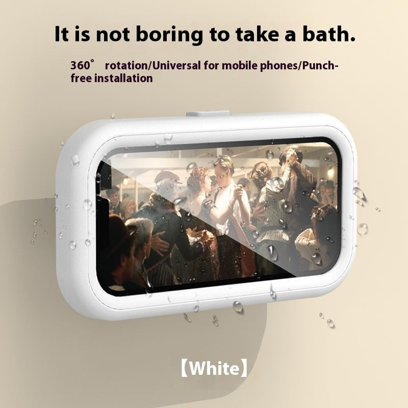 Waterproof Shower Phone Case – Wall Mountable & Touchscreen Friendly