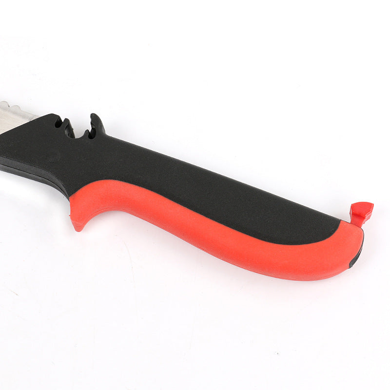 Multi-Function Kitchen Scissors with Built-in Cutting Board – Detachable & Serrated Stainless Steel Blades