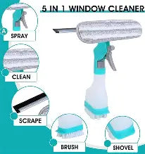 4-in-1 Glass Cleaner - Window Cleaner