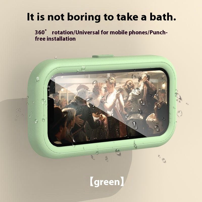 Waterproof Shower Phone Case – Wall Mountable & Touchscreen Friendly