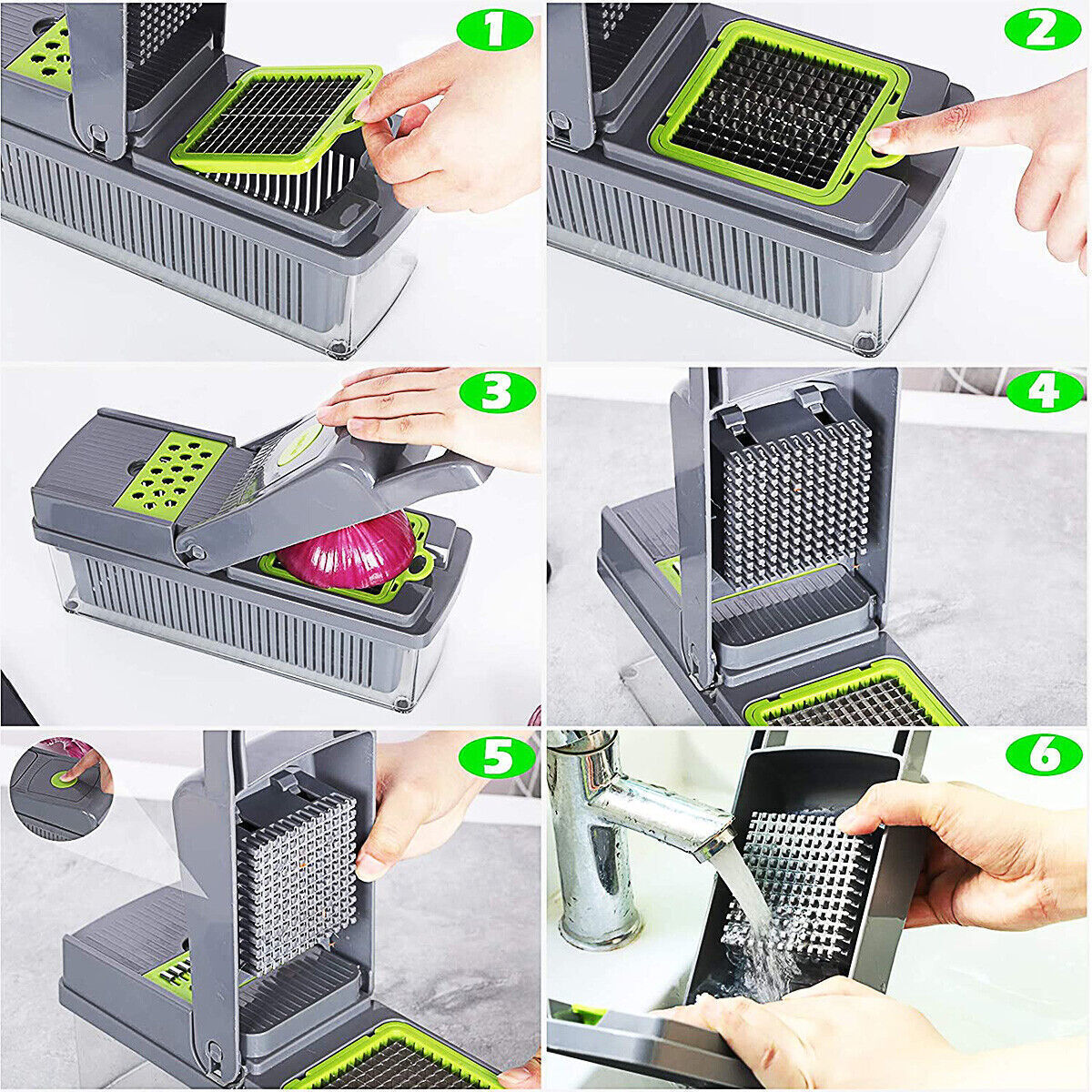 15-in-1 Vegetable & Fruit Slicer Set